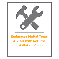 Enduracor Digital Tread & Riser installation pic